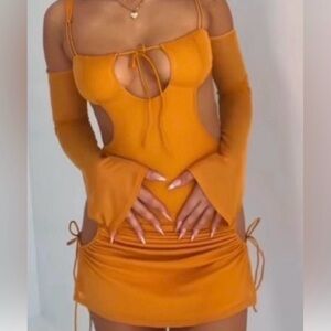 Outcast clothing mini cutout dress